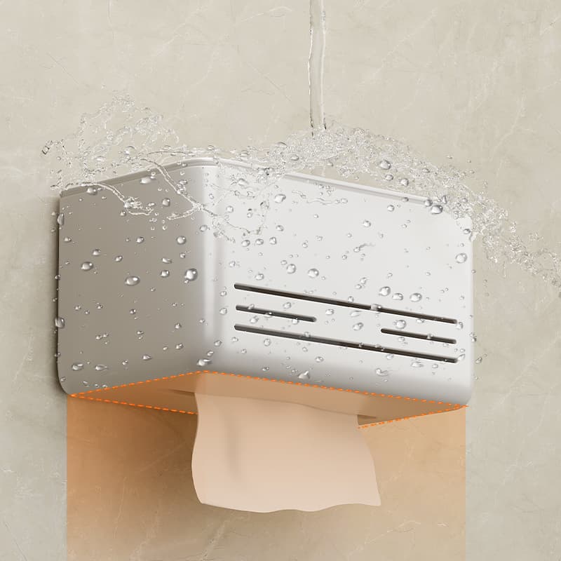 トイレットペーパーホルダー 多機能壁掛け式トイレットペーパーホルダー収納棚