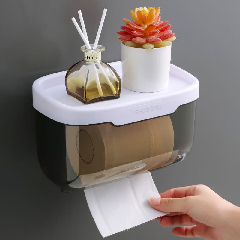 トイレットペーパーホルダー 多機能トイレ収納ホルダー