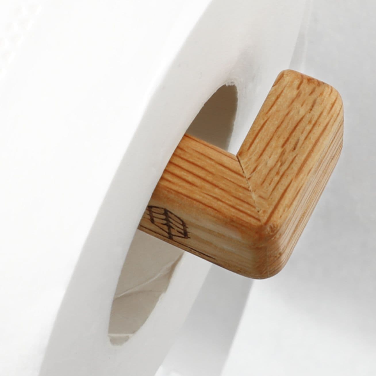 トイレットペーパーホルダー 木目調多機能ペーパーホルダー棚