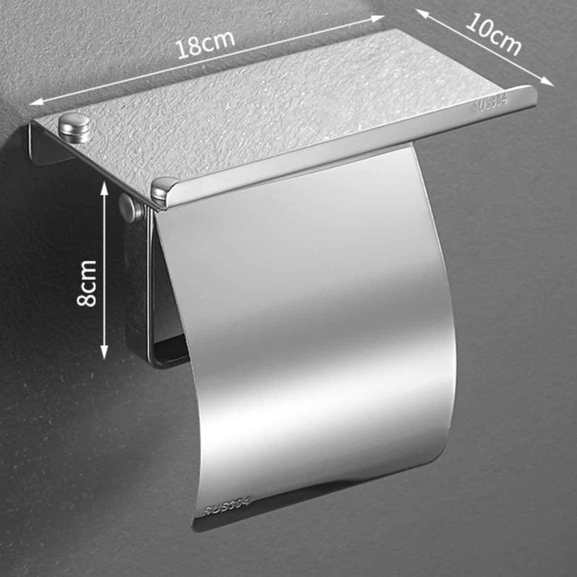 トイレットペーパーホルダー 多機能スマート収納ペーパーホルダー