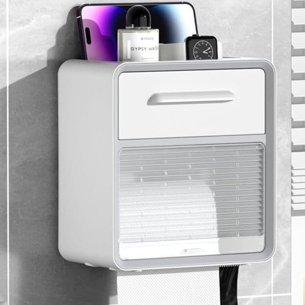 トイレットペーパーホルダー 多機能収納付きトイレットペーパーホルダー