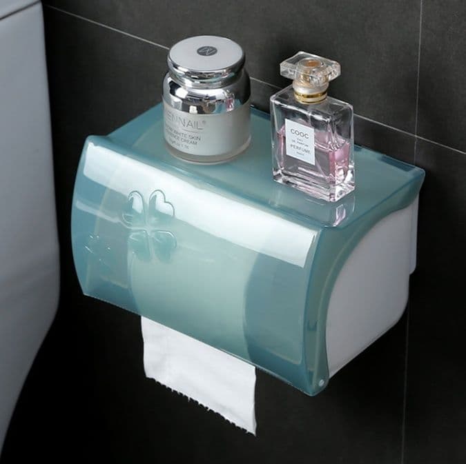 トイレットペーパーホルダー 多機能スマホ置き棚付きホルダー