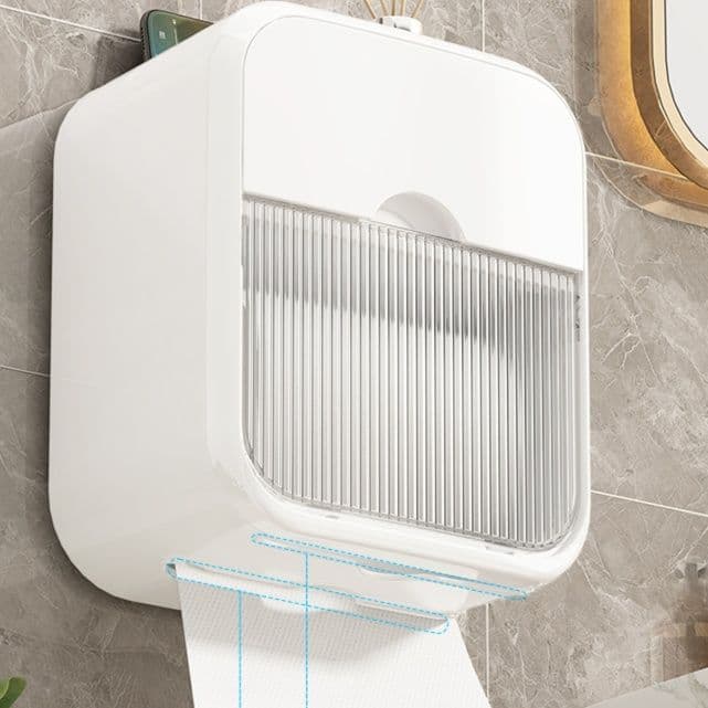 トイレットペーパーホルダー 多機能収納付きトイレットペーパーホルダー