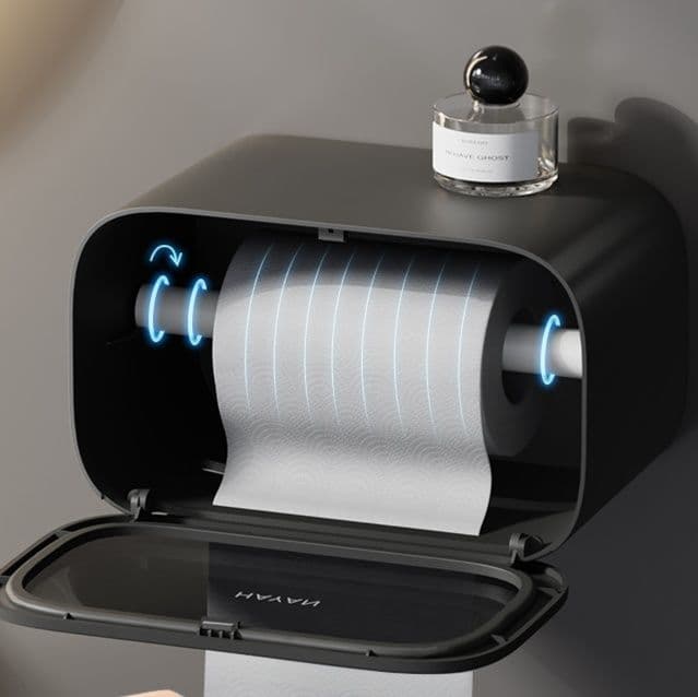 トイレットペーパーホルダー 多機能防水ペーパーホルダー棚