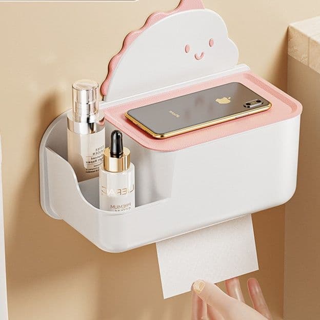 トイレットペーパーホルダー 恐竜デザイン多機能ペーパーホルダー