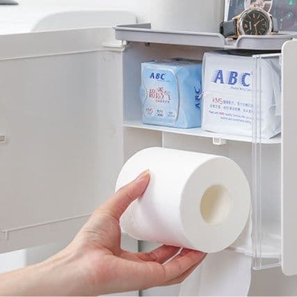 トイレットペーパーホルダー 多機能収納トイレットペーパーホルダー