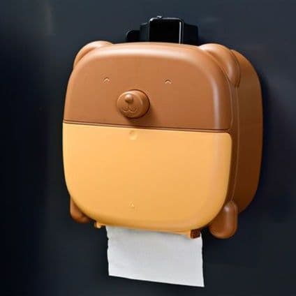 トイレットペーパーホルダー 多機能収納動物ホルダー