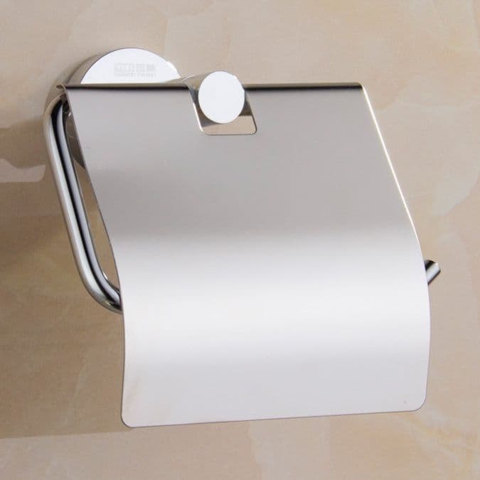 トイレットペーパーホルダー 上質メタリックペーパーカバー