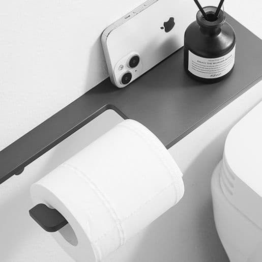 トイレットペーパーホルダー 多機能トイレットペーパーホルダー棚