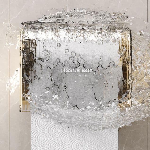 トイレットペーパーホルダー 多機能ウェーブデザイントイレホルダー