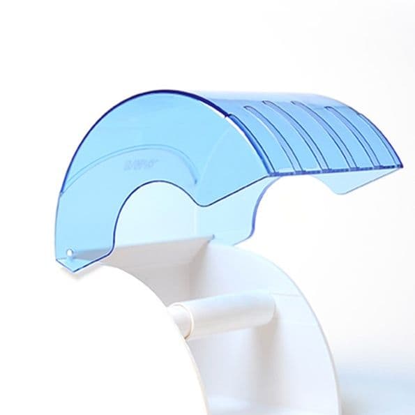 トイレットペーパーホルダー 透明防塵カバー