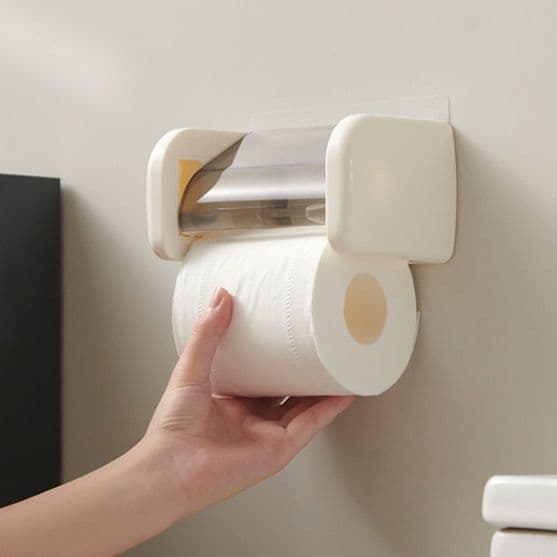 トイレットペーパーホルダー スマート防水ペーパーカバー