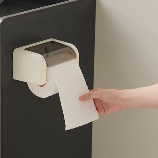 トイレットペーパーホルダー スマート防水ペーパーカバー