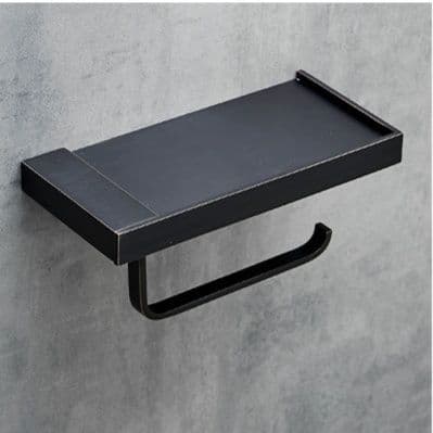 トイレットペーパーホルダー 多機能スマート棚付きペーパーホルダー