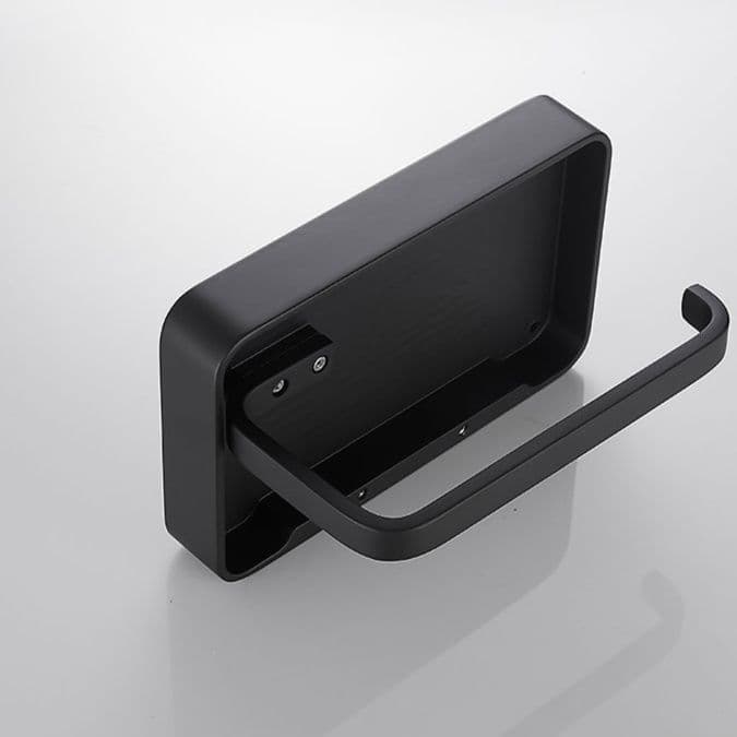 トイレットペーパーホルダー 実用的収納付きペーパーホルダー