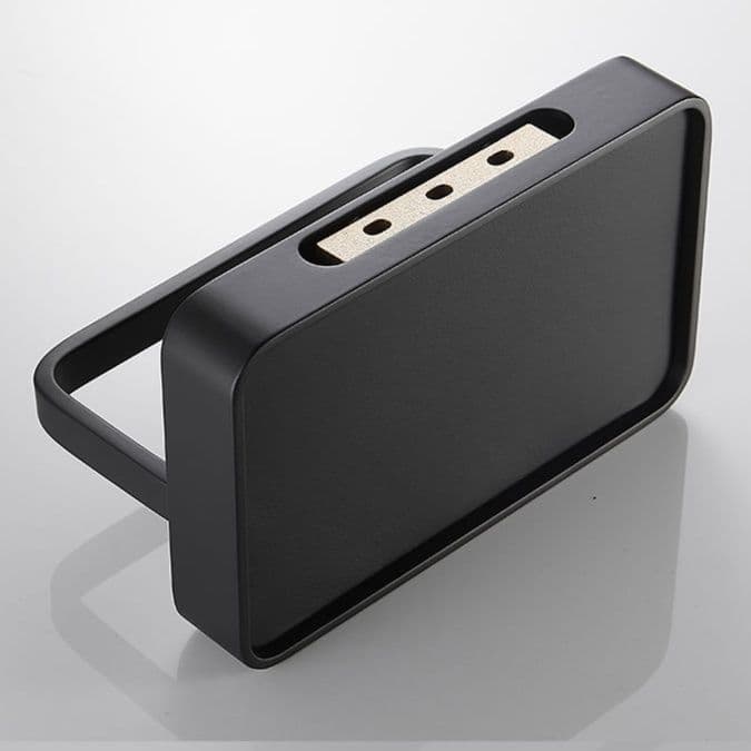 トイレットペーパーホルダー 実用的収納付きペーパーホルダー