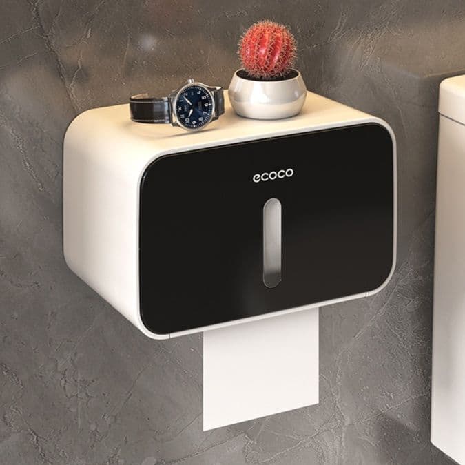 トイレットペーパーホルダー 多機能収納トイレットペーパーホルダー