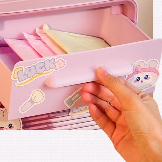 トイレットペーパーホルダー かわいい収納付きペーパーホルダー