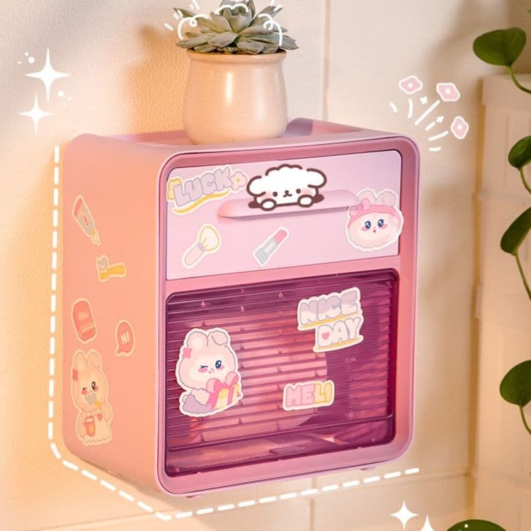 トイレットペーパーホルダー かわいい収納付きペーパーホルダー