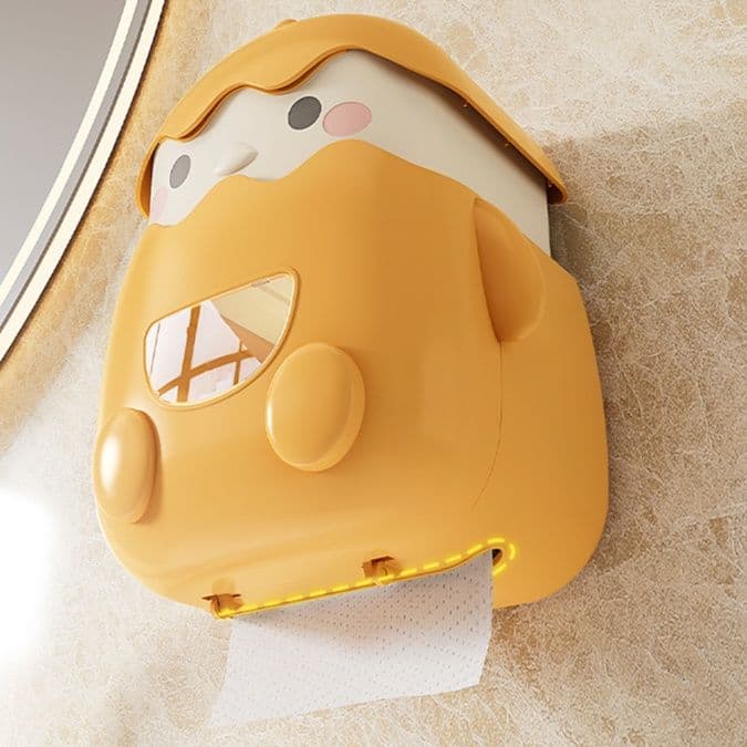 トイレットペーパーホルダー ひよこ型トイレットペーパー収納棚
