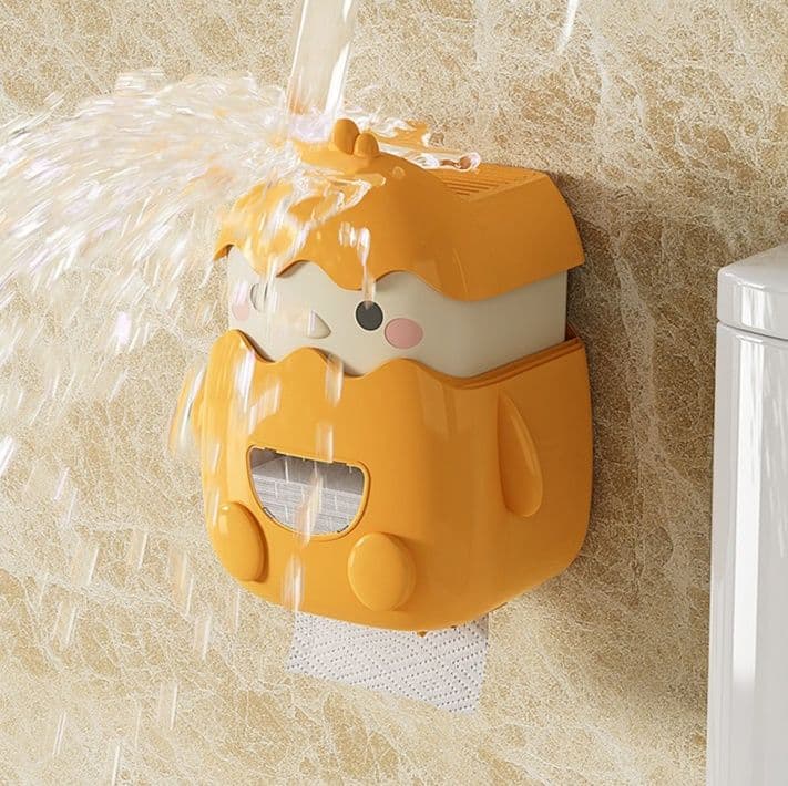 トイレットペーパーホルダー ひよこ型トイレットペーパー収納棚