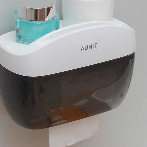 トイレットペーパーホルダー 多機能収納トイレットペーパーホルダー