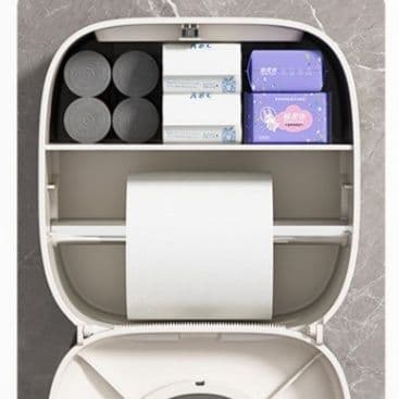 トイレットペーパーホルダー 収納上手な多機能ペーパーホルダー