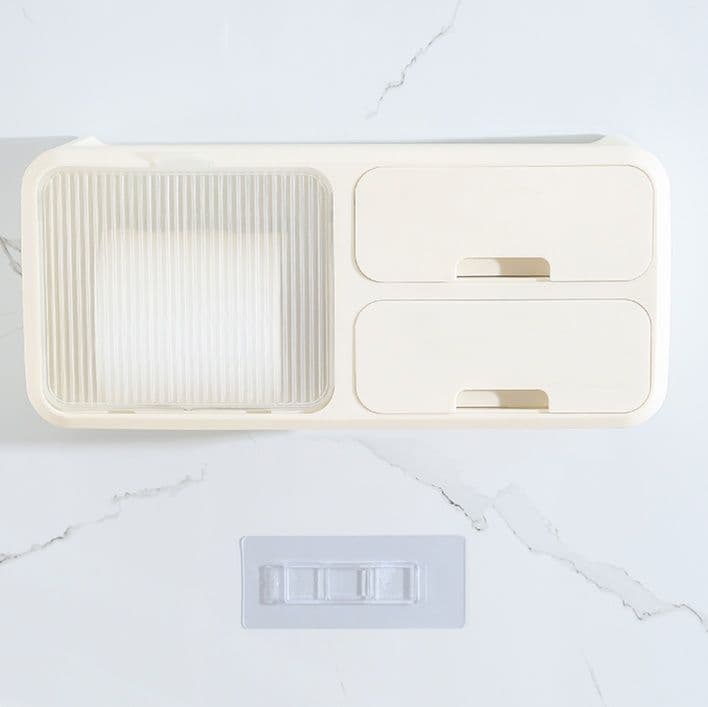 トイレットペーパーホルダー 壁掛け多機能収納付きトイレットペーパーホルダー