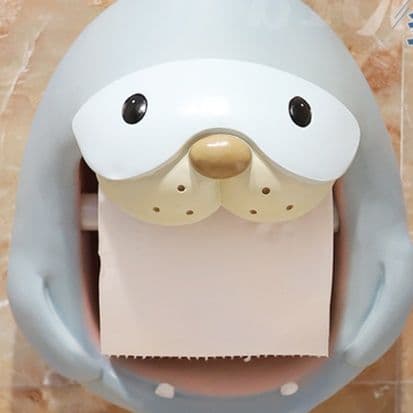 トイレットペーパーホルダー  動物ペーパーホルダー