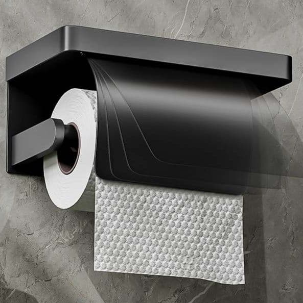 トイレットペーパーホルダー 多機能収納棚付きトイレットペーパーホルダーカバー