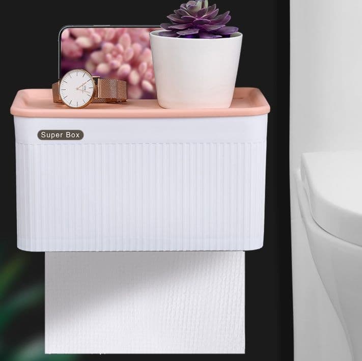 トイレットペーパーホルダー 壁掛け式多機能トイレットペーパーホルダー