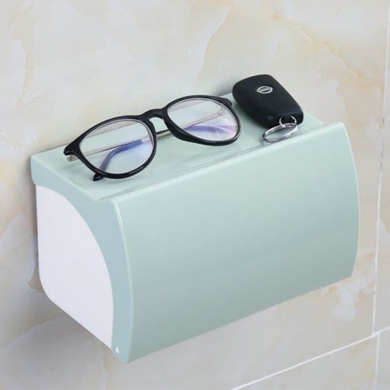 トイレットペーパーホルダー 多機能収納付きトイレットペーパーホルダー