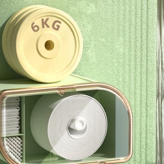 トイレットペーパーホルダー 多機能収納付き壁掛け紙巻器