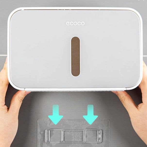 多機能収納付き壁掛け式トイレットペーパーホルダーカバー