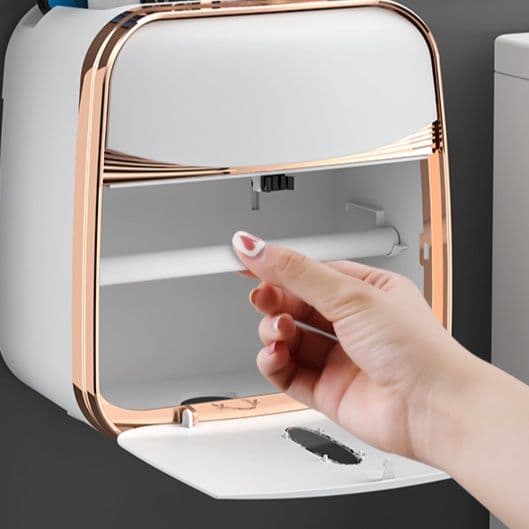 トイレットペーパーホルダー 多機能収納付きトイレットペーパーホルダーカバー