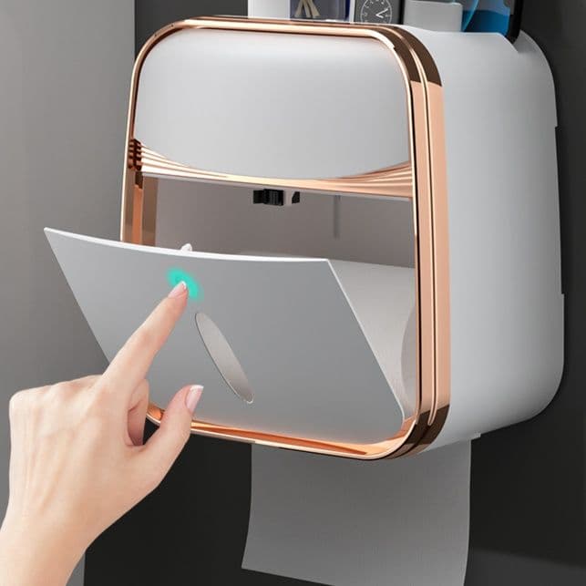 トイレットペーパーホルダー 多機能収納付きトイレットペーパーホルダーカバー