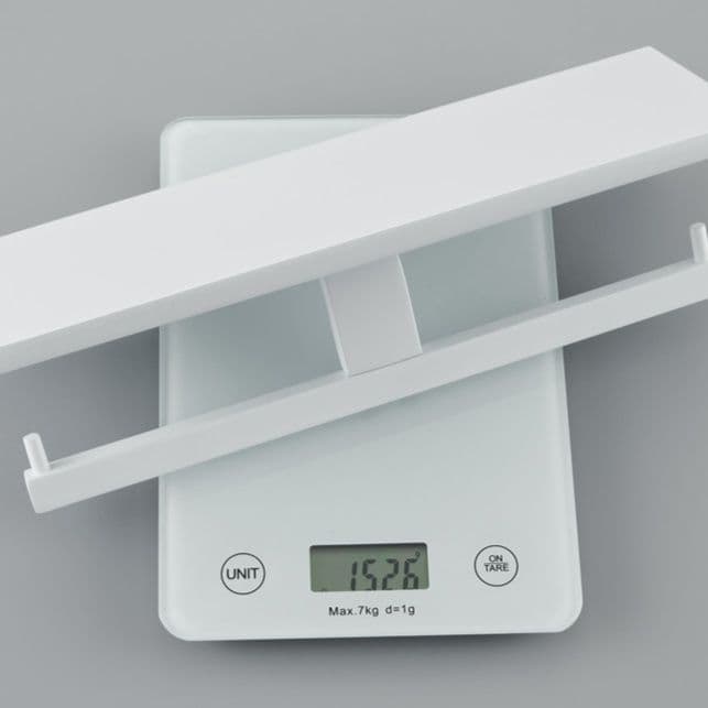 トイレットペーパーホルダー 壁掛け収納棚付き2連トイレットペーパーホルダー