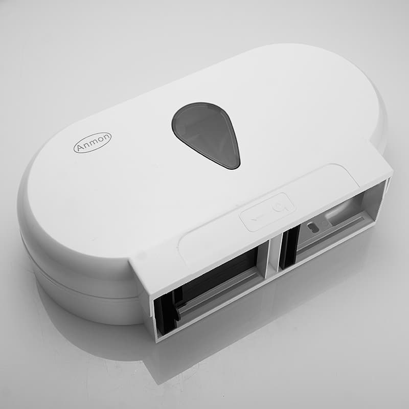 トイレットペーパーホルダー スタイリッシュ収納二連ホルダー