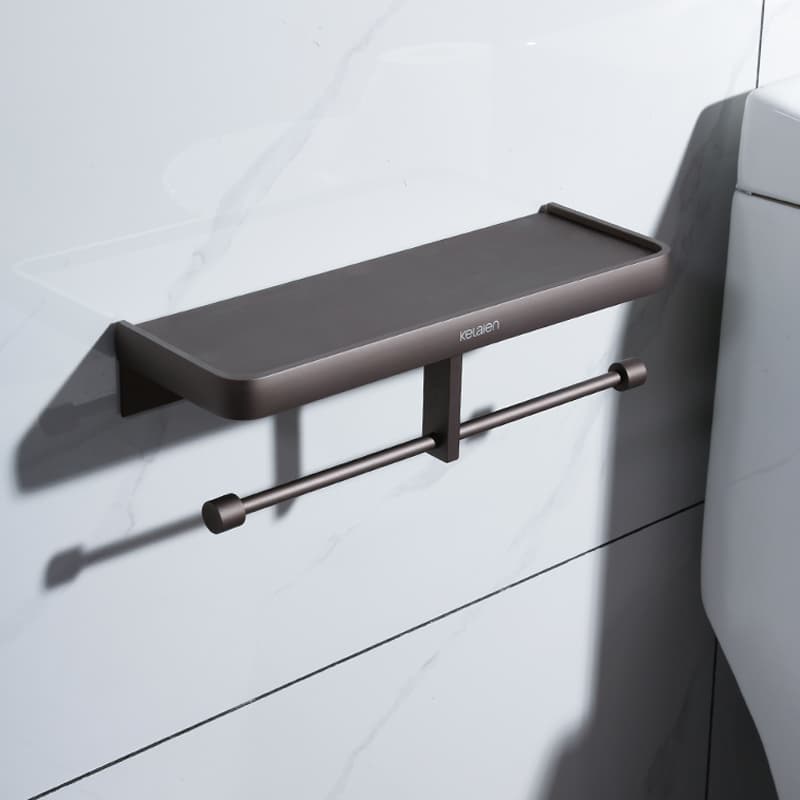 トイレットペーパーホルダー 多機能ペーパーホルダー収納棚