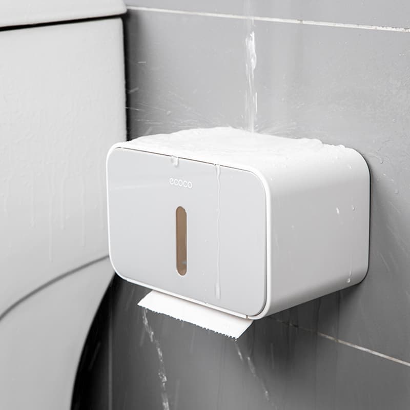 多機能収納付き壁掛け式トイレットペーパーホルダーカバー