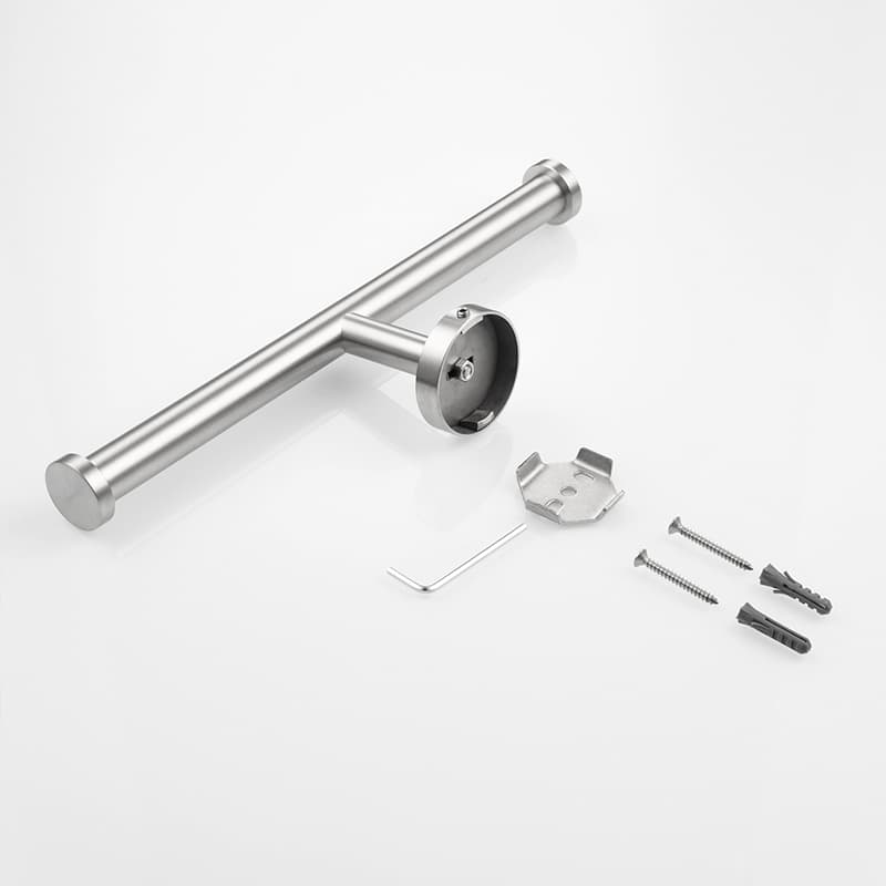 トイレットペーパーホルダー モダン二連ペーパーホルダー