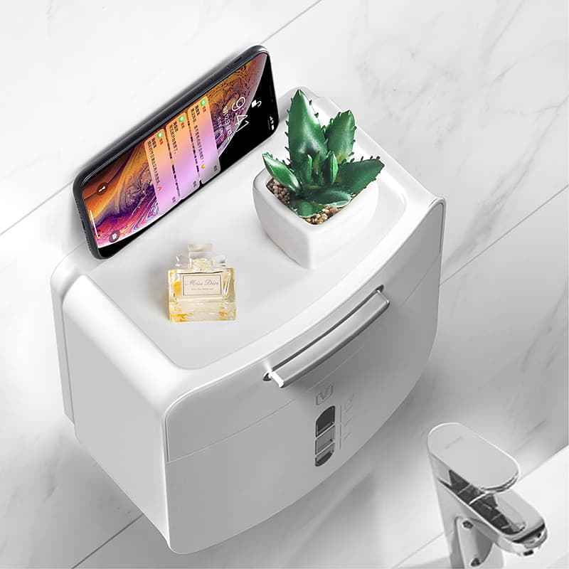 トイレットペーパーホルダー 多機能壁掛けトイレットペーパー収納棚