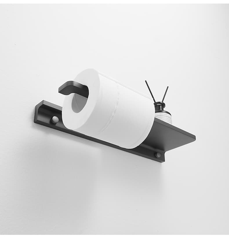 トイレットペーパーホルダー 多機能トイレットペーパーホルダー棚