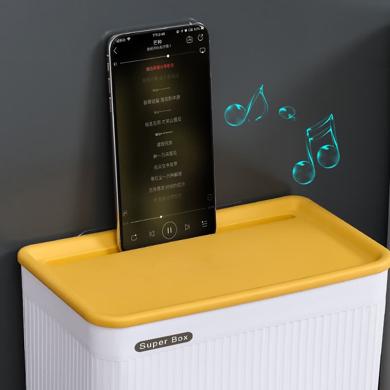 トイレットペーパーホルダー 壁掛け式多機能トイレットペーパーホルダー