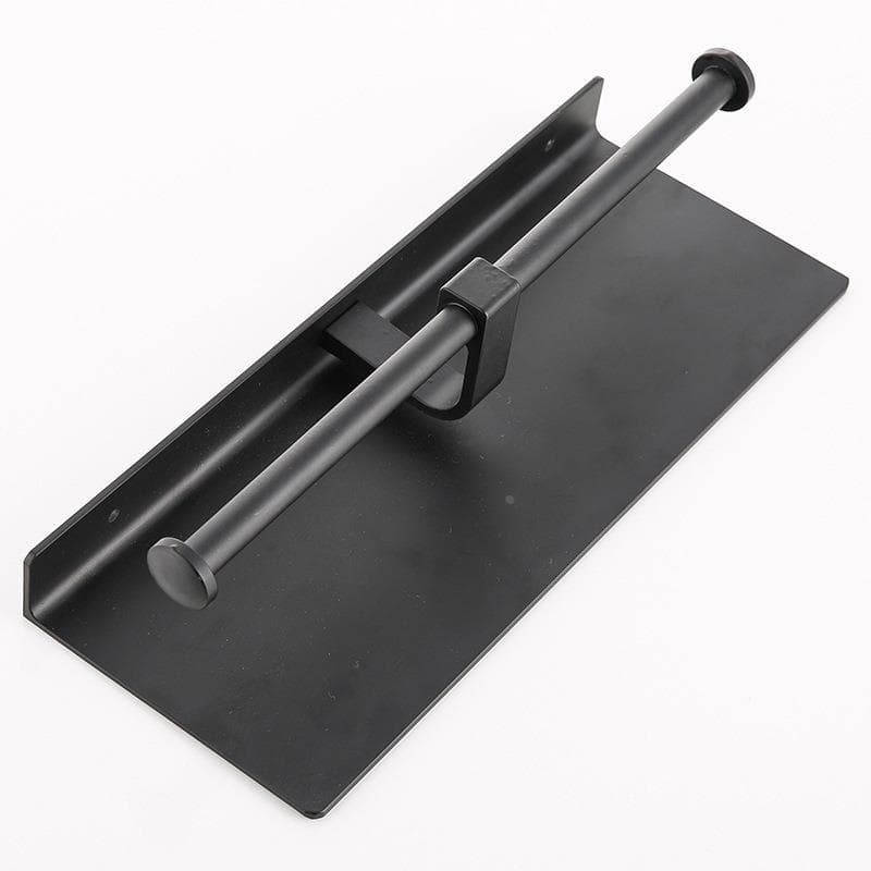 トイレットペーパーホルダー 棚付き二連ペーパーホルダー