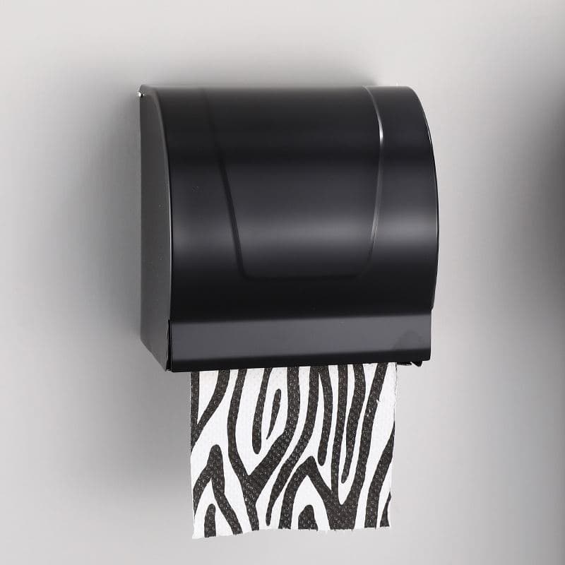 トイレットペーパーホルダー スマホ置き場付きペーパーカバー