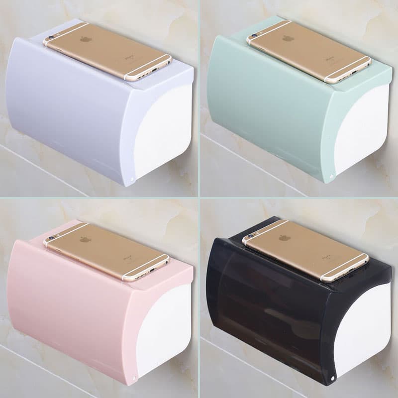 トイレットペーパーホルダー 多機能収納付きトイレットペーパーホルダー