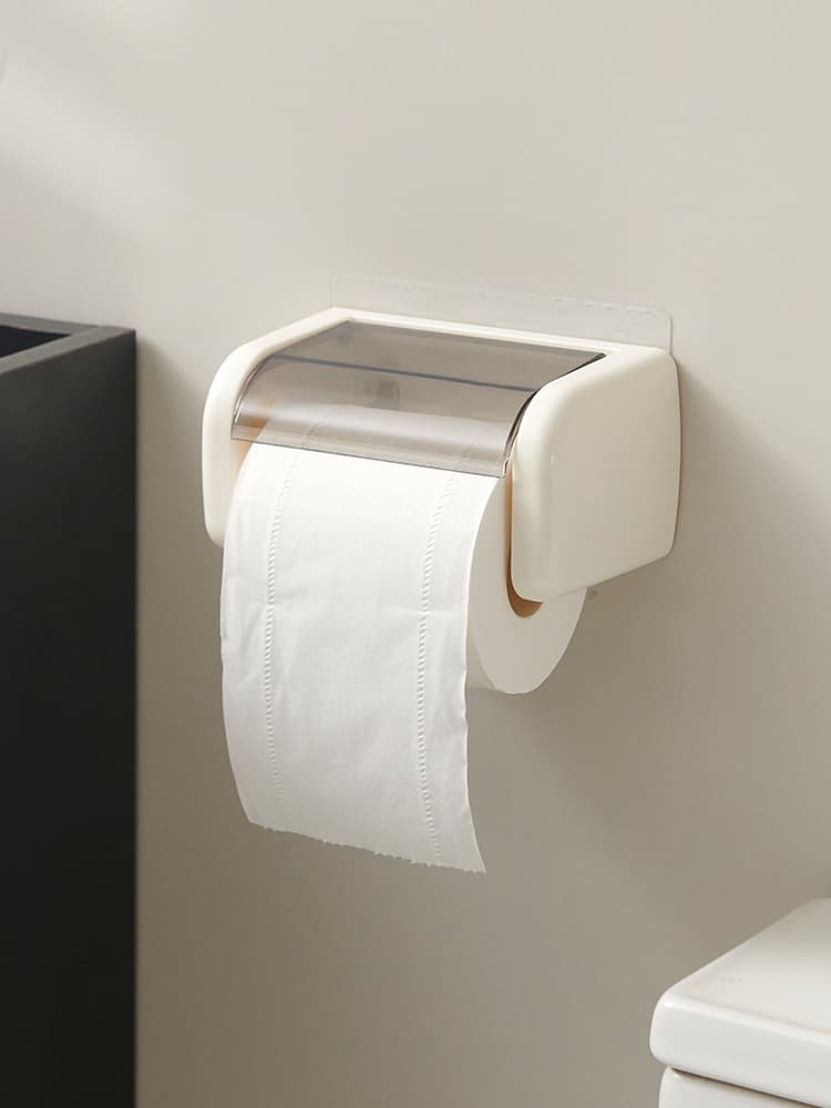 トイレットペーパーホルダー スマート防水ペーパーカバー
