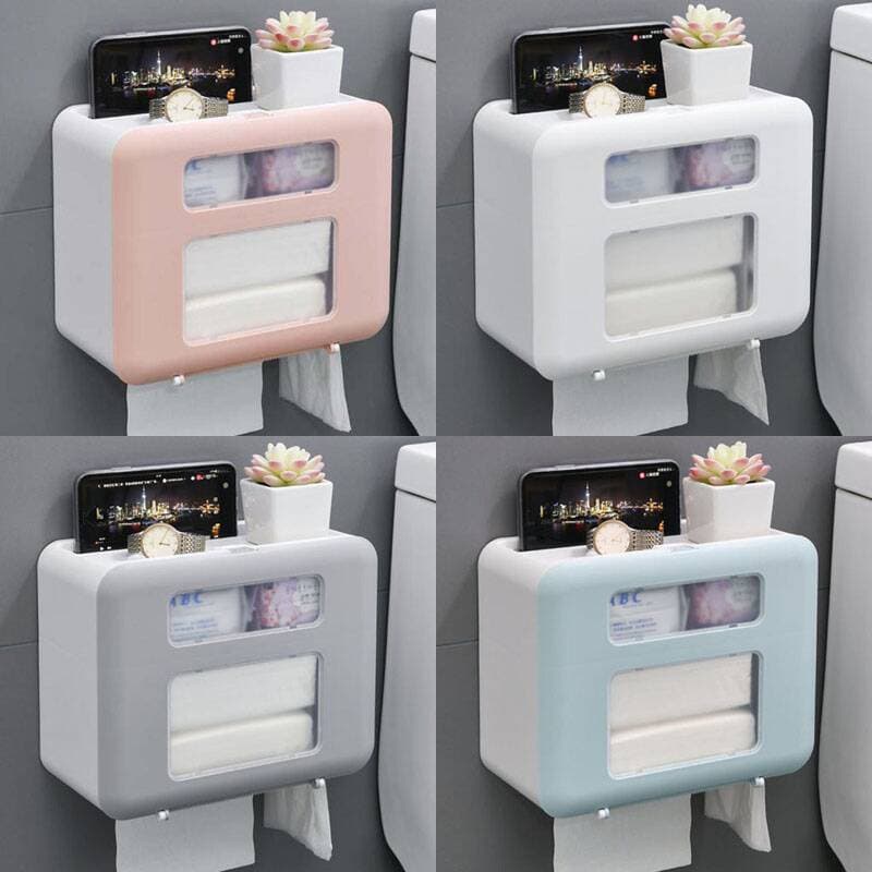 トイレットペーパーホルダー 多機能ウォールペーパーホルダー