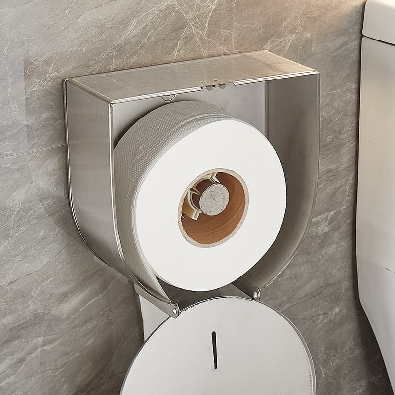 トイレットペーパーホルダー 半円形多機能トイレ収納ホルダー